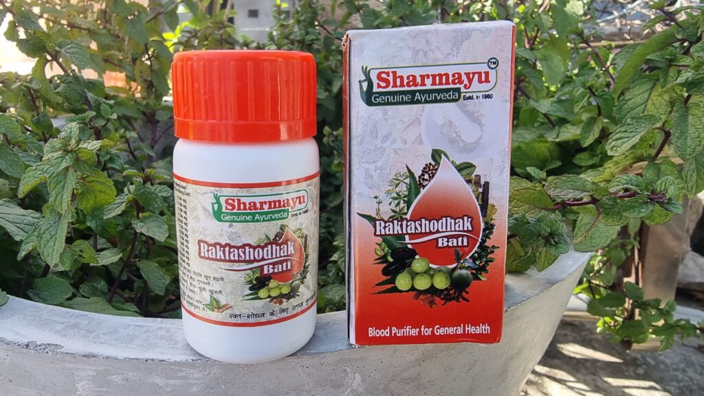 Sharmayu Raktashodhak Bati