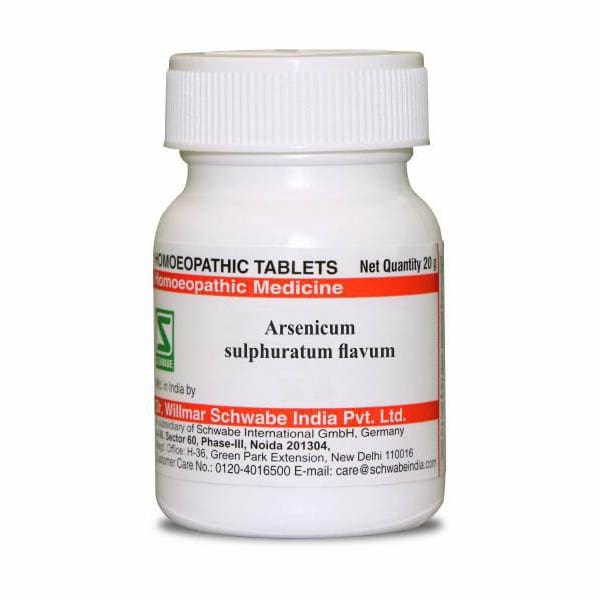 Dr.Willmar Schwabe Arsenicum Sulphuratum Flavum 6X